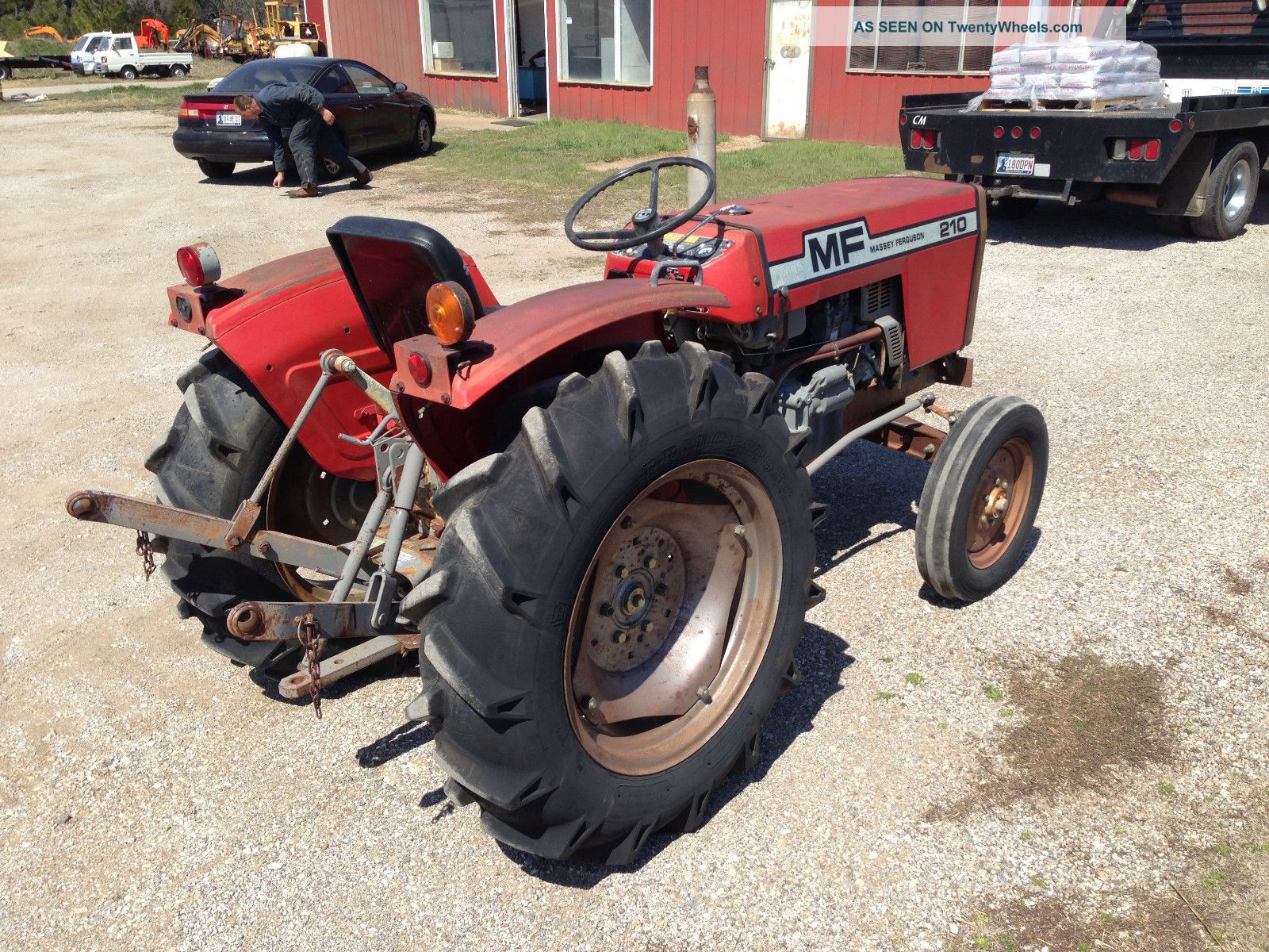 Massey Ferguson 210 Compact Diesel Tractor Only 487 Hours