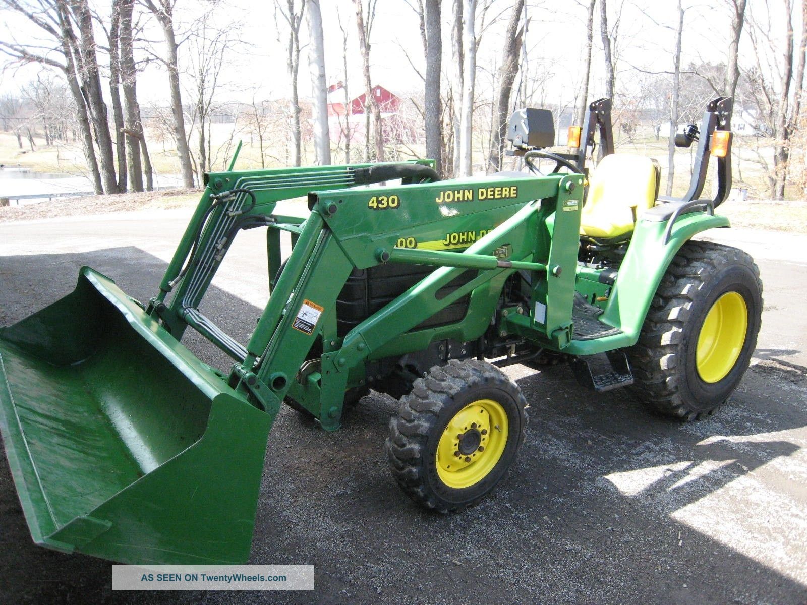 John Deere 4400 4x4 Compact With 1060 Hrs Priced To Sell Tractors photo