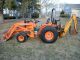 Kubota B8200 Tractor Loader Backhoe Rare Hydrostatic With Power Steering Tractors photo 4