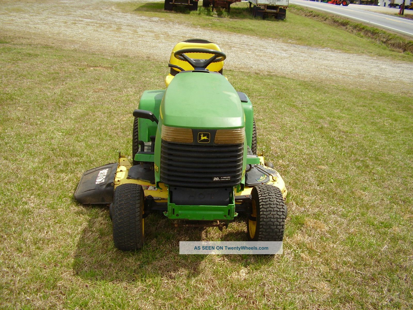 John Deere 345 Water Cooled 48 Inch Cut Power Steering Riding Mower