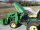 John Deere 4110 Utility Tractor With Front End Loader Tractors photo 6