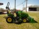 John Deere 2320 4x4 Loader Tractor With Mower Deck Tractors photo 9