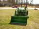 John Deere 2320 4x4 Loader Tractor With Mower Deck Tractors photo 7