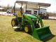 John Deere 2320 4x4 Loader Tractor With Mower Deck Tractors photo 8