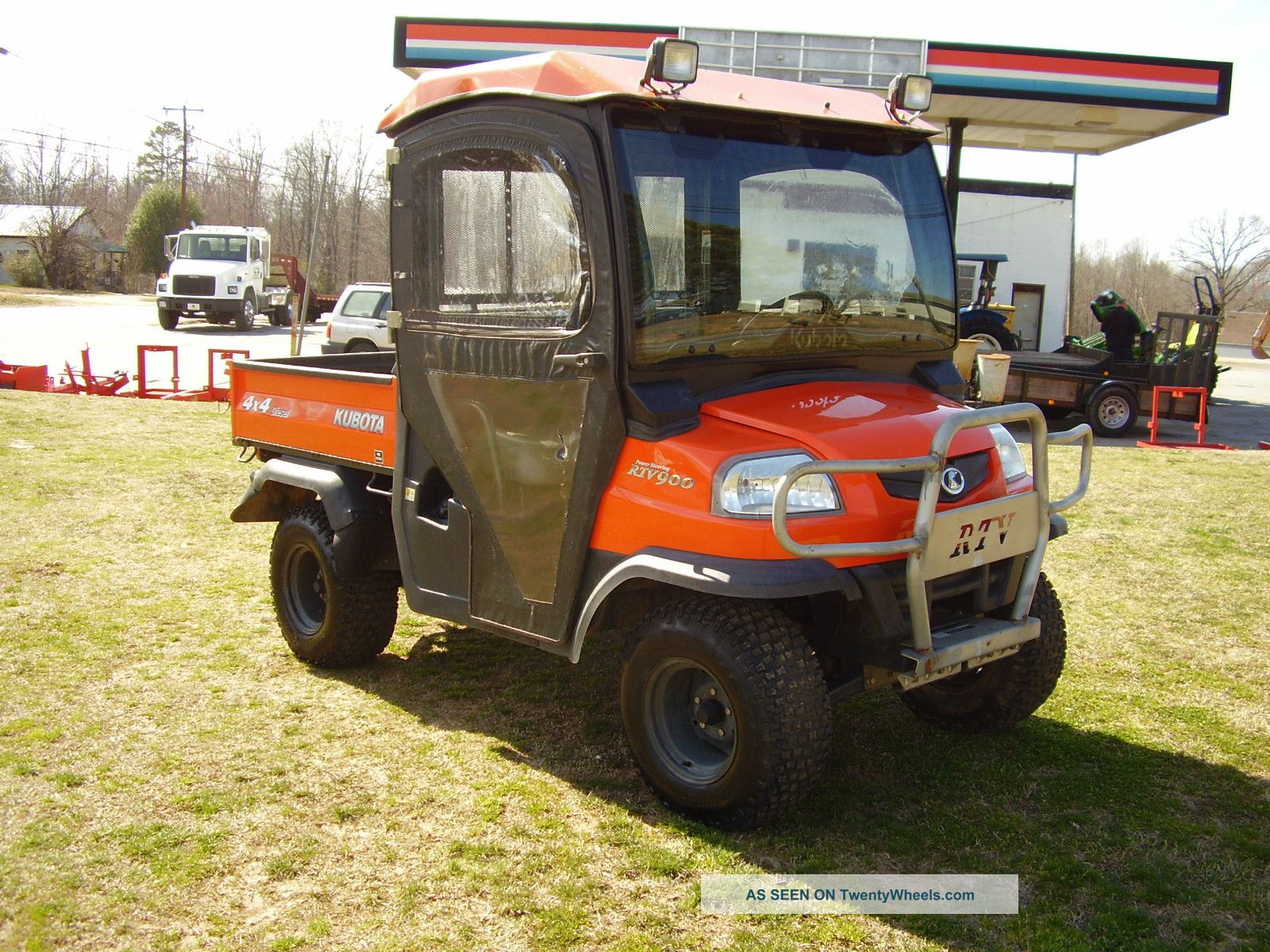 Kubota Rtv 900 Enclosed Cab With Heat 4x4 Only 293 Hours.