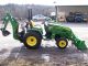 John Deere 3320 C.  U.  T.  With Loader And Backhoe Tractors photo 2