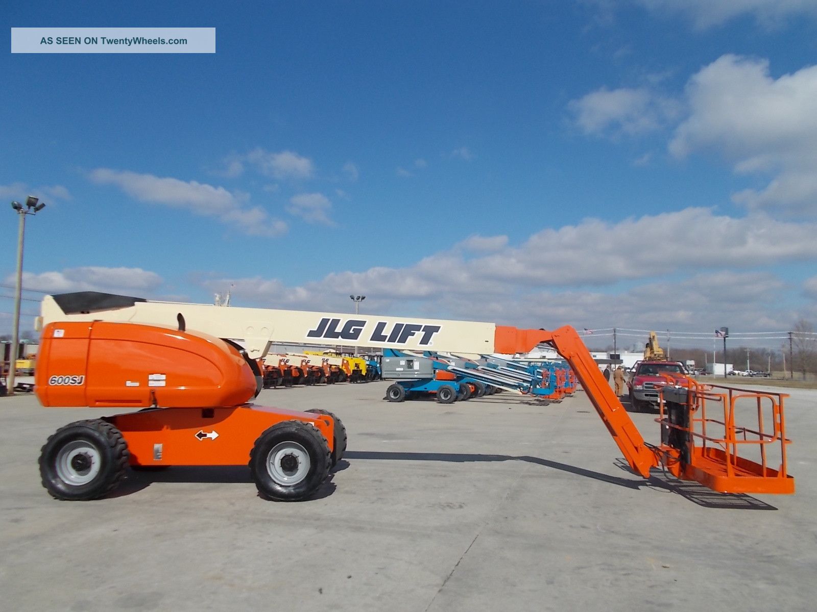 2005 Jlg 600sj Aerial Manlift Boom Lift Man Boomlift With Skypower