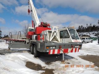 75 Ton Terex T750 Hydraulic Truck Crane.  Good Running Condition, photo