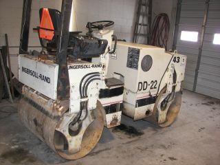 Ingersoll Rand Dd - 22 Diesel Doulbe Roller Smooth 39 