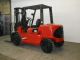 2004 Nissan 8000lb Capacity Forklift Lift Truck Pneumatic Tire Triple Stage Mast Forklifts & Other Lifts photo 1