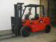 2004 Nissan 8000lb Capacity Forklift Lift Truck Pneumatic Tire Triple Stage Mast Forklifts & Other Lifts photo 6
