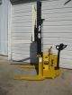 Yale Msw 030 Electric Walkie Stacker Forklift W/2010 Battery & Built - In Charger Forklifts & Other Lifts photo 9