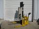 Yale Msw 030 Electric Walkie Stacker Forklift W/2010 Battery & Built - In Charger Forklifts & Other Lifts photo 7
