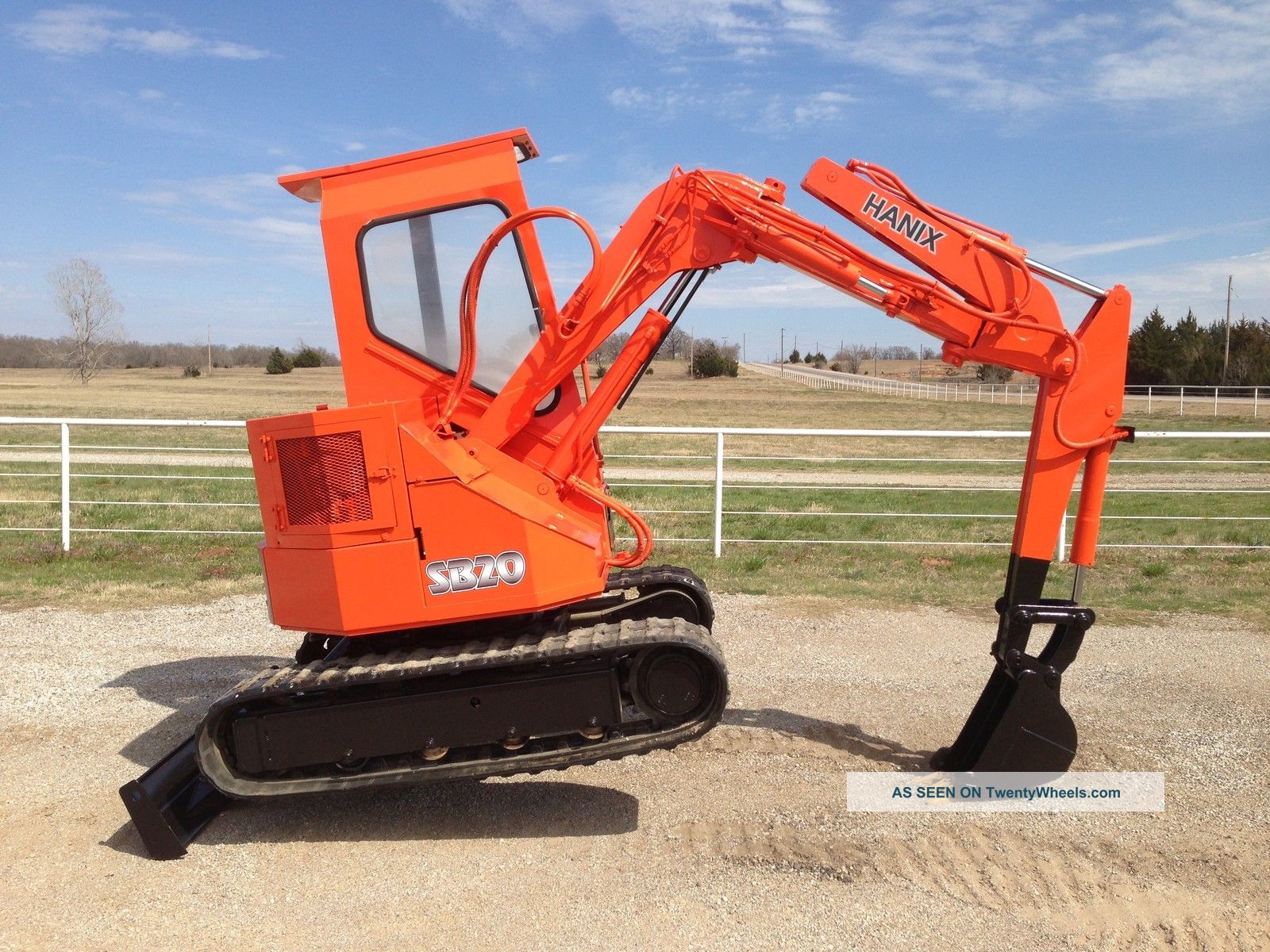 Hanix S&b20 Excavator Trackhoe Backhoe Dozer Yanmar Diesel