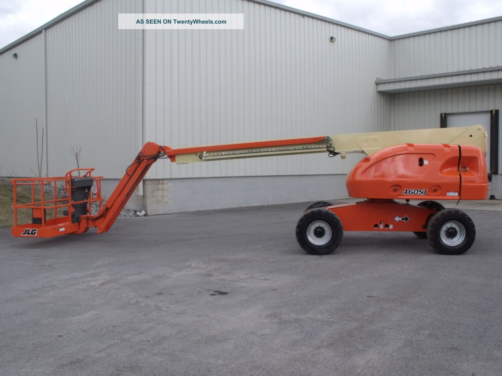 Jlg 460sj Aerial Manlift Straight Boom Lift With Jib Man Boomlift