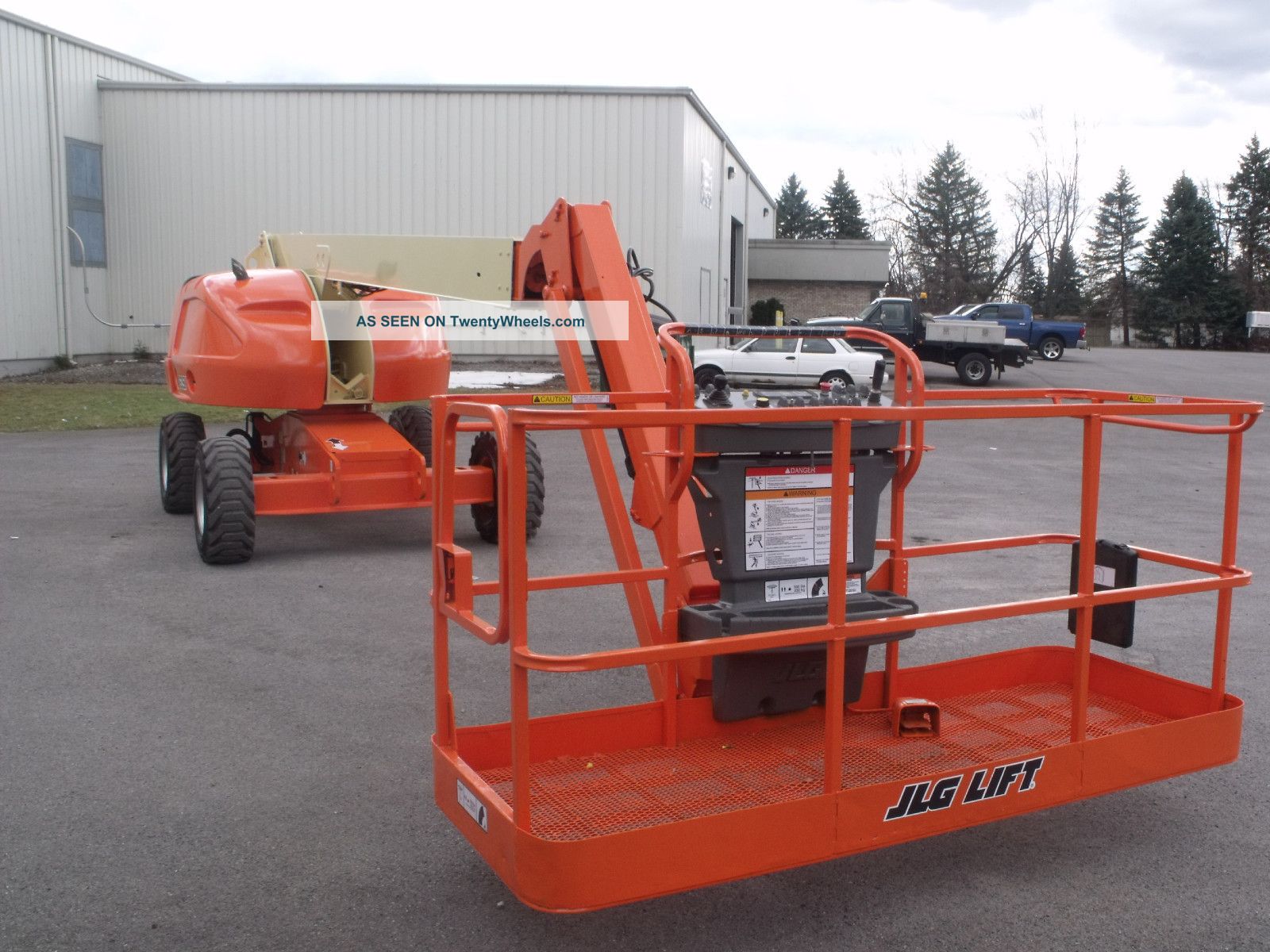 Jlg 460sj Aerial Manlift Straight Boom Lift With Jib Man Boomlift