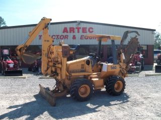1999 Case 560 Trencher - Boring Machine - Backhoe - Only 1613 Hours photo