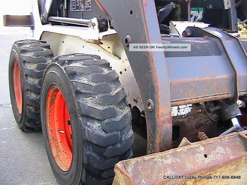 Bobcat 7753 Skid Steer Loader 1700lb Lift 49hp Diesel