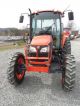 2010 Kubota M6040 4x4 Tractor With Enclosed Cab A/c+heat+cd Player Tractors photo 2