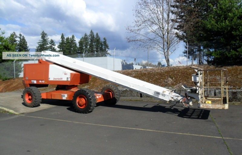 Snorkel Tba60 Telescopic Aerial Man Boom Lift Work Platform Lifts photo