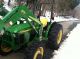 John Deere 5205 4x4 With Loader And Brush Cutter Tractors photo 1