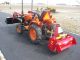 Kubota 4wd B 7200 B7200 With Bush Hog Loader And Tiller And Harrow Tractors photo 3