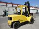 Hyster H100xm 10,  500 Lbs Pnuematic Forklift Fork Lift Truck Propane - Forklifts & Other Lifts photo 8