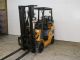 2007 Caterpillar C5000 5000 Lb Capacity Lift Truck Forklift Triple Stage Mast Forklifts & Other Lifts photo 2