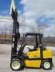 2004 Yale Glp080 Pneumatic Forklift Lift Truck Hilo Fork,  8,  000lb Hyster Forklifts & Other Lifts photo 8