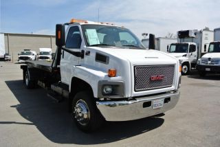 2007 Chevrolet Gmc C6500 Tow Truck Rollback Steel Bed Car Carrier Stinger Duramax photo