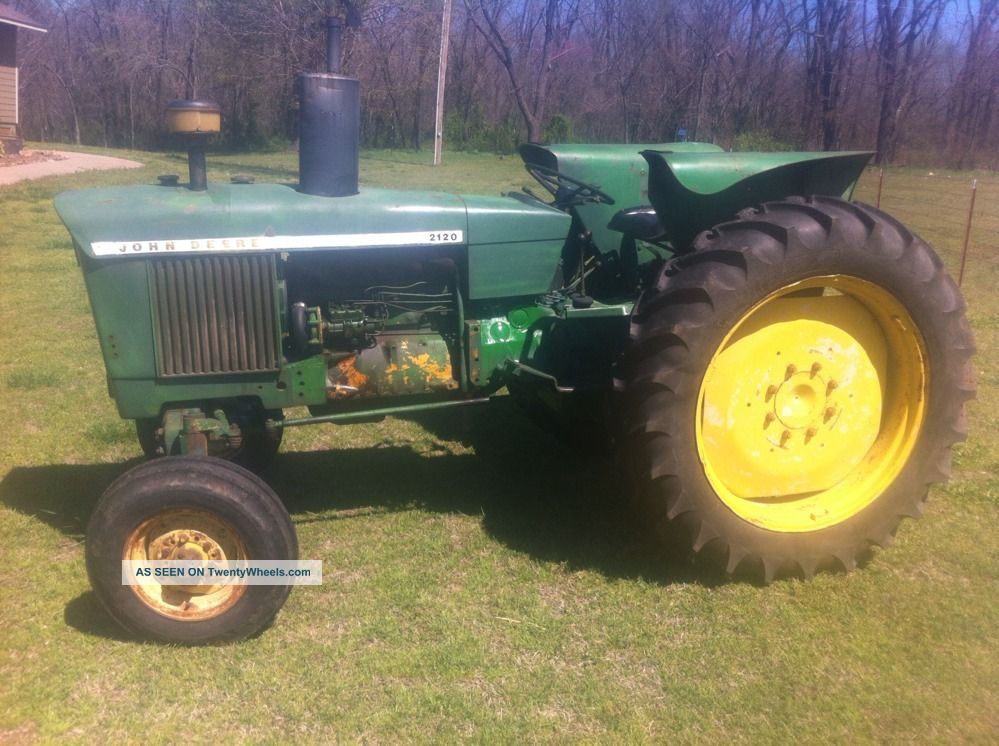 John Deere 2120 Diesel 68hp Tractor With Dual Power