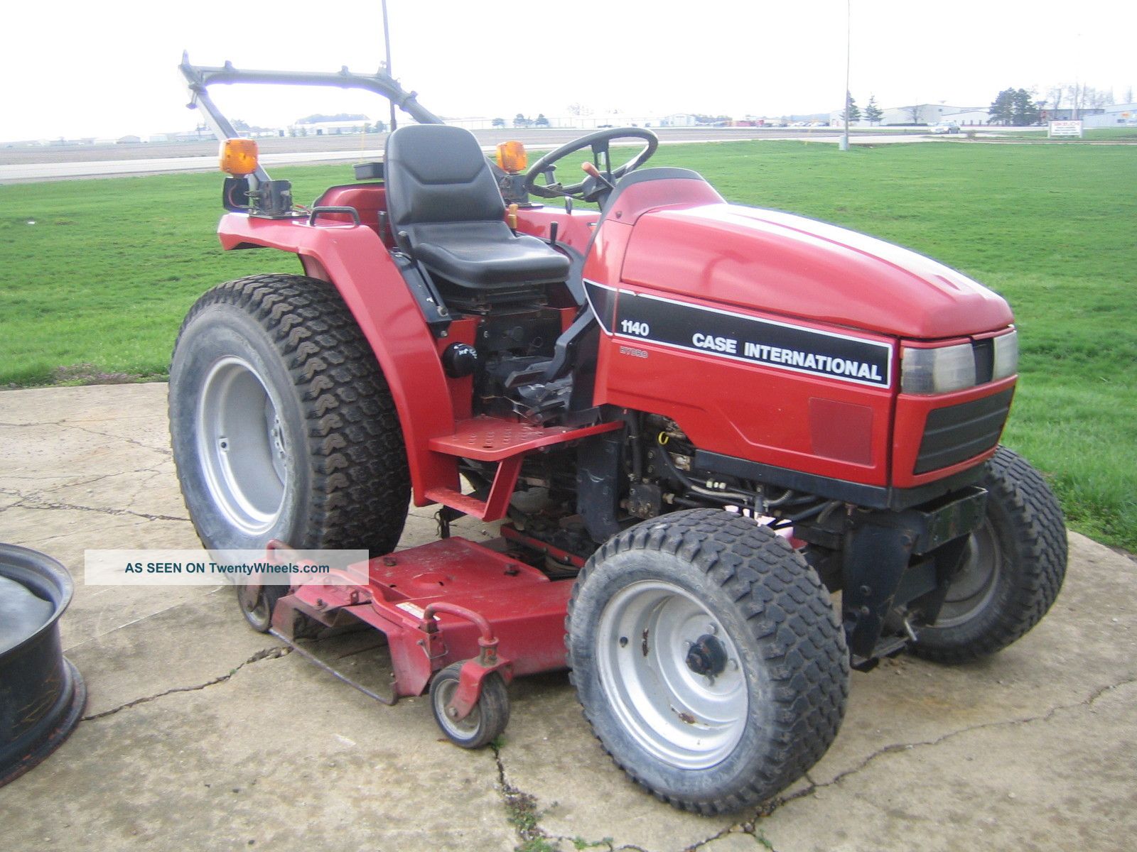 Case 1140 Tractor With Mower Tractors photo