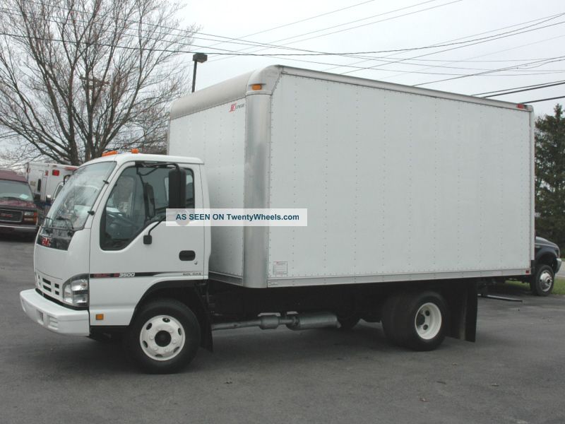 Gmc box truck w3500 #2