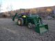 John Deere 850 4wd Diesel Tractor With Loader And Backhoe Tractors photo 1