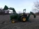 John Deere 850 4wd Diesel Tractor With Loader And Backhoe Tractors photo 6