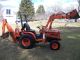 Kubota B1750 Tractor Loader Backhoe Well Maintained Diesel 4x4 Hydrostatic Tractors photo 4