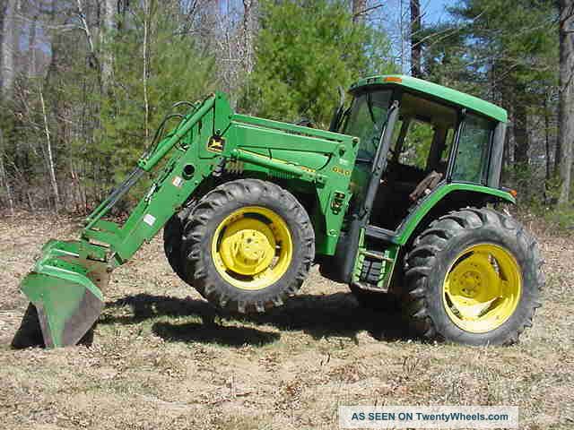 John Deere 6310 4x4 Farm Tractor 3 - Point Hitch 99 Hp 540 Pto 4 Cyl Diesel Erops Tractors photo