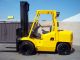 Hyster Forklift 9000lb Capacity 2002 Perkins Diesel Engine Pneumatic Side - Shift Forklifts & Other Lifts photo 1