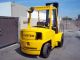 Hyster Forklift 9000lb Capacity 2002 Perkins Diesel Engine Pneumatic Side - Shift Forklifts & Other Lifts photo 3