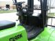 2000 Clark Cgp55 Forklift 11000lb Diesel Pneumatic Lift Truck Forklifts & Other Lifts photo 3