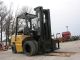 2002 Yale 8000 Lb Pneumatic Tire Forklift 3 Stage And Side Shift Forklifts & Other Lifts photo 1