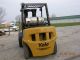 2002 Yale 8000 Lb Pneumatic Tire Forklift 3 Stage And Side Shift Forklifts & Other Lifts photo 6