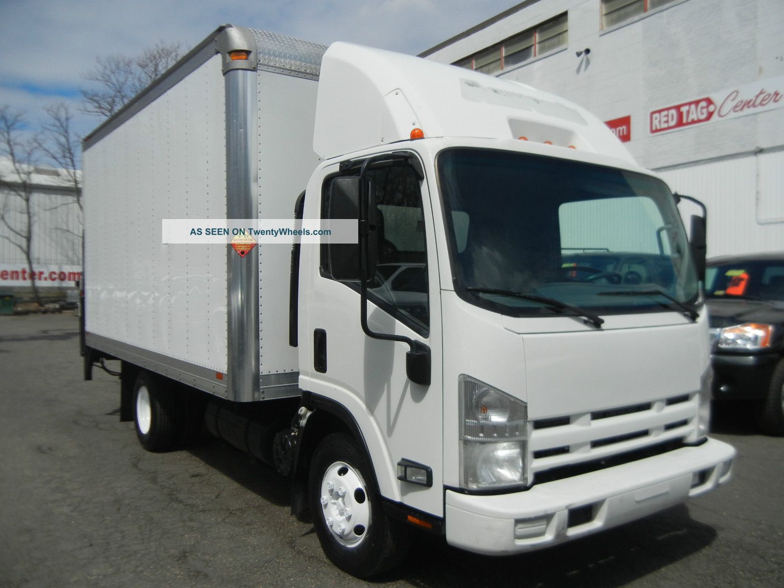 2008 Isuzu Npr Box W4500 Turbo Diesel With Power Lift Box Trucks / Cube Vans photo