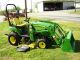 John Deere 2305 4 X 4 Loader Mower Tractor Only 54 Hours Tractors photo 10
