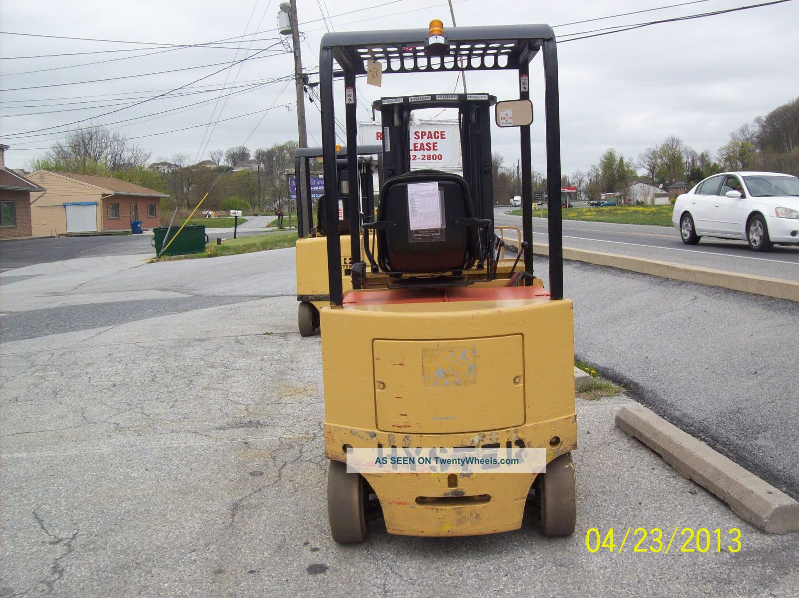 1985 Hyster Electric 36 Volt 5000 Lb Forklift 530