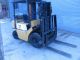 Tcm Fg25 Pneumatic Tire Forklift Triple Mast Forklifts & Other Lifts photo 1