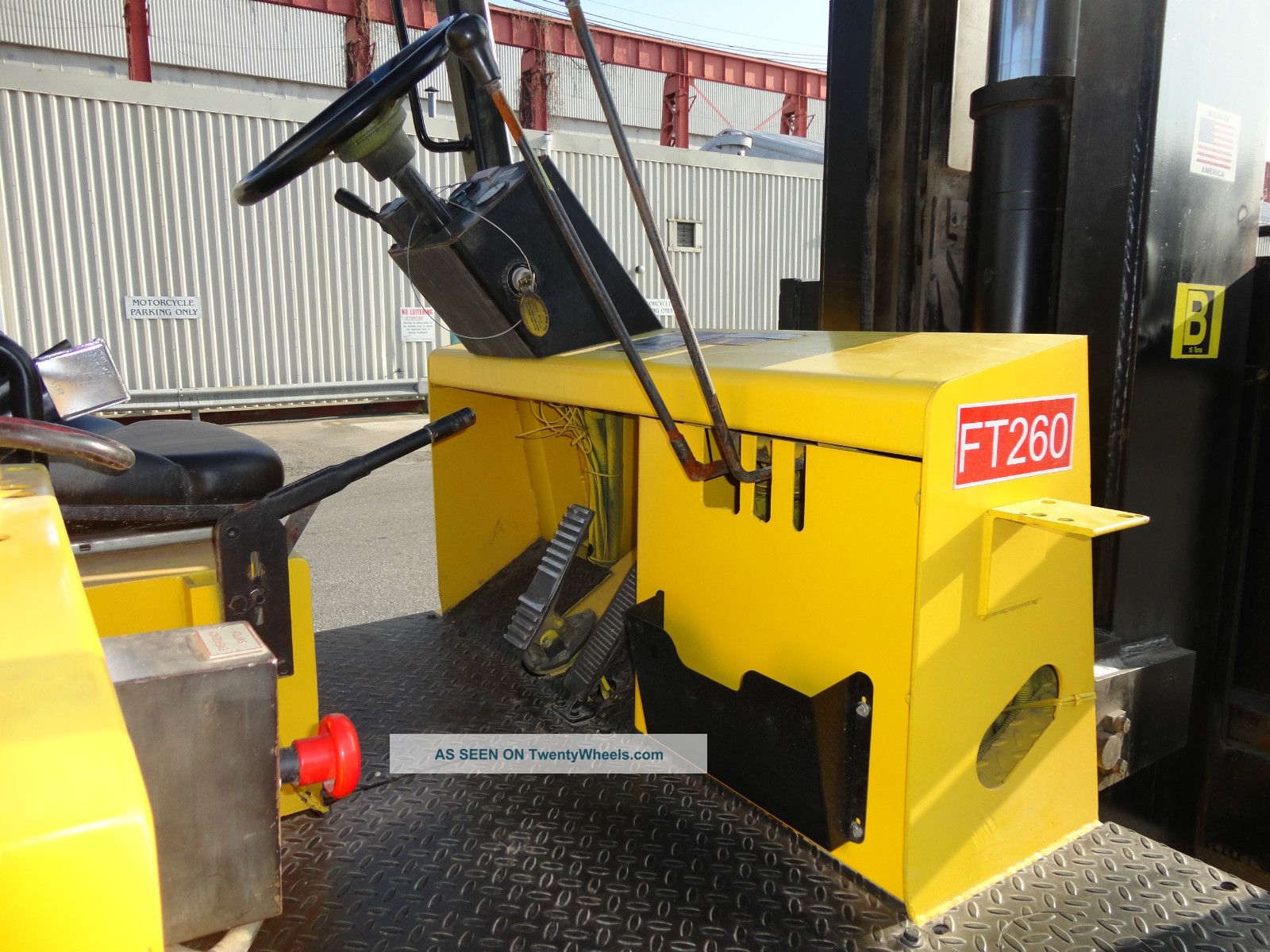 2004 Hoist 30, 000 Lbs Electric Forklift 72 Volts Fork Lift Truck