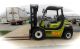 31533 Clark Cmp40l,  8,  000 Lb Capacity Solid Pneumatic Forklift Forklifts & Other Lifts photo 5