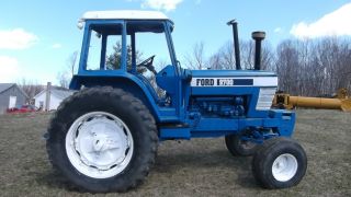 Ford 9700 2wd Tractor 8/2 Speeds 6cyl Diesel Farm Hauler Worker photo
