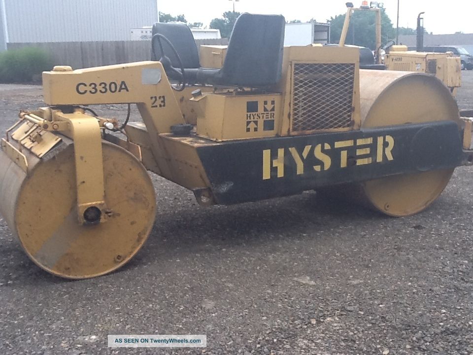 Hyster C330a Compactor Roller 5 Ton Compactor Compactors & Rollers - Riding photo